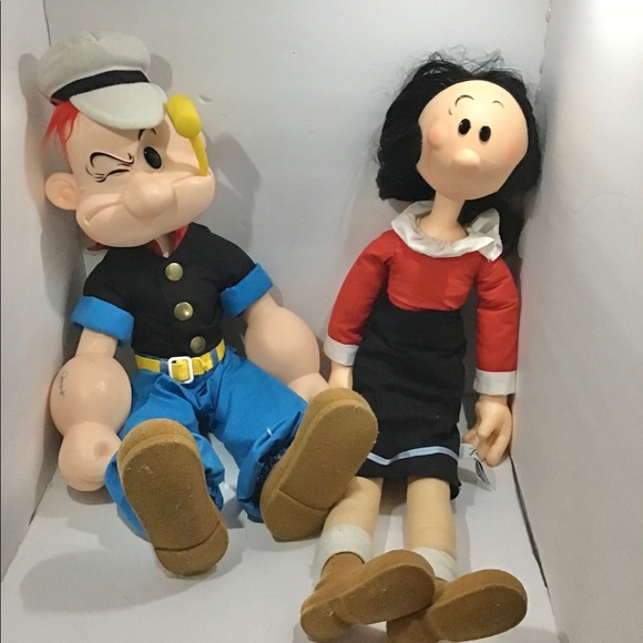vintage popeye doll